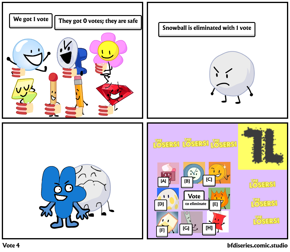 Browse BFDI Comics - Comic Studio