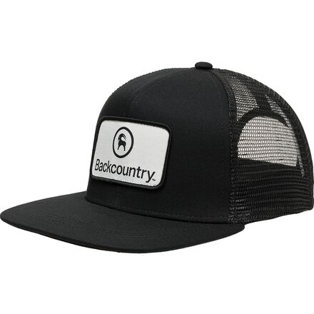 Throwback Flat Brim Patch Snapback Hat