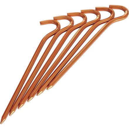 Nobendium II 6 Pack Tent Stakes