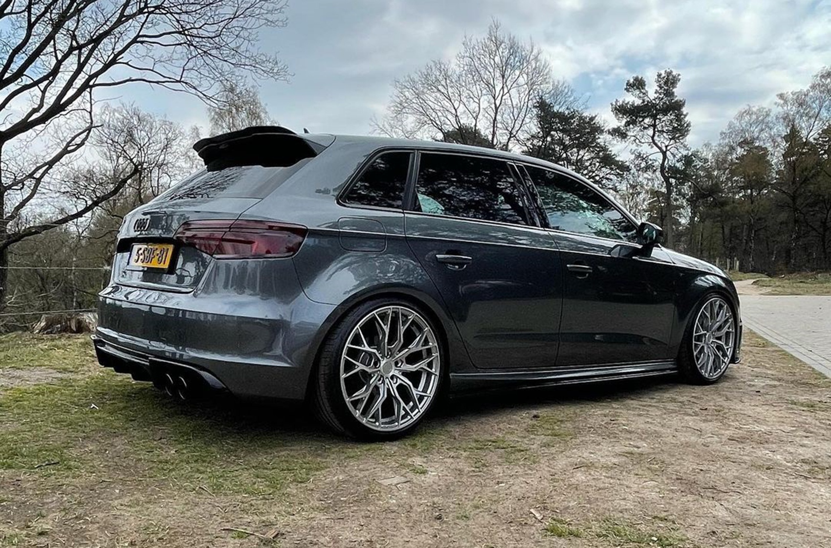 Audi A3 / S3 / RS3 Concaver CVR1 Brushed Titanium