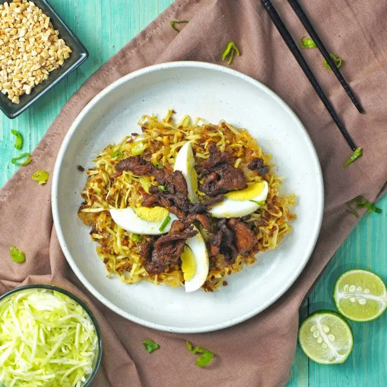 Simple Banh Trang Tron Salad