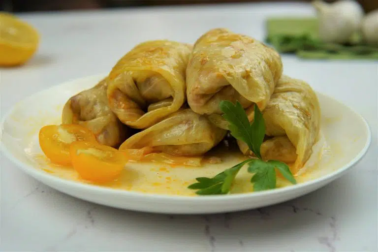 Homemade Bulgarian Stuffed Cabbage (Sarmi)