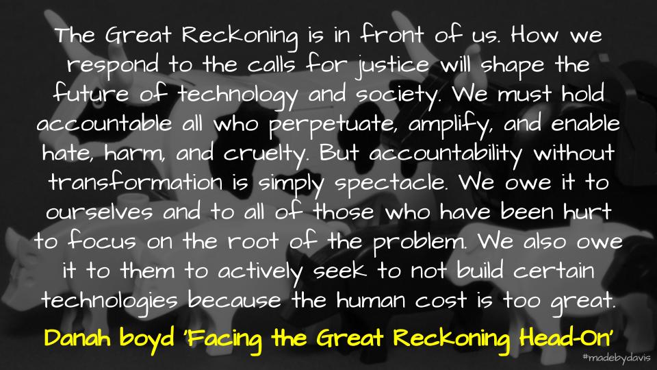 📑 Facing the Great Reckoning Head-On