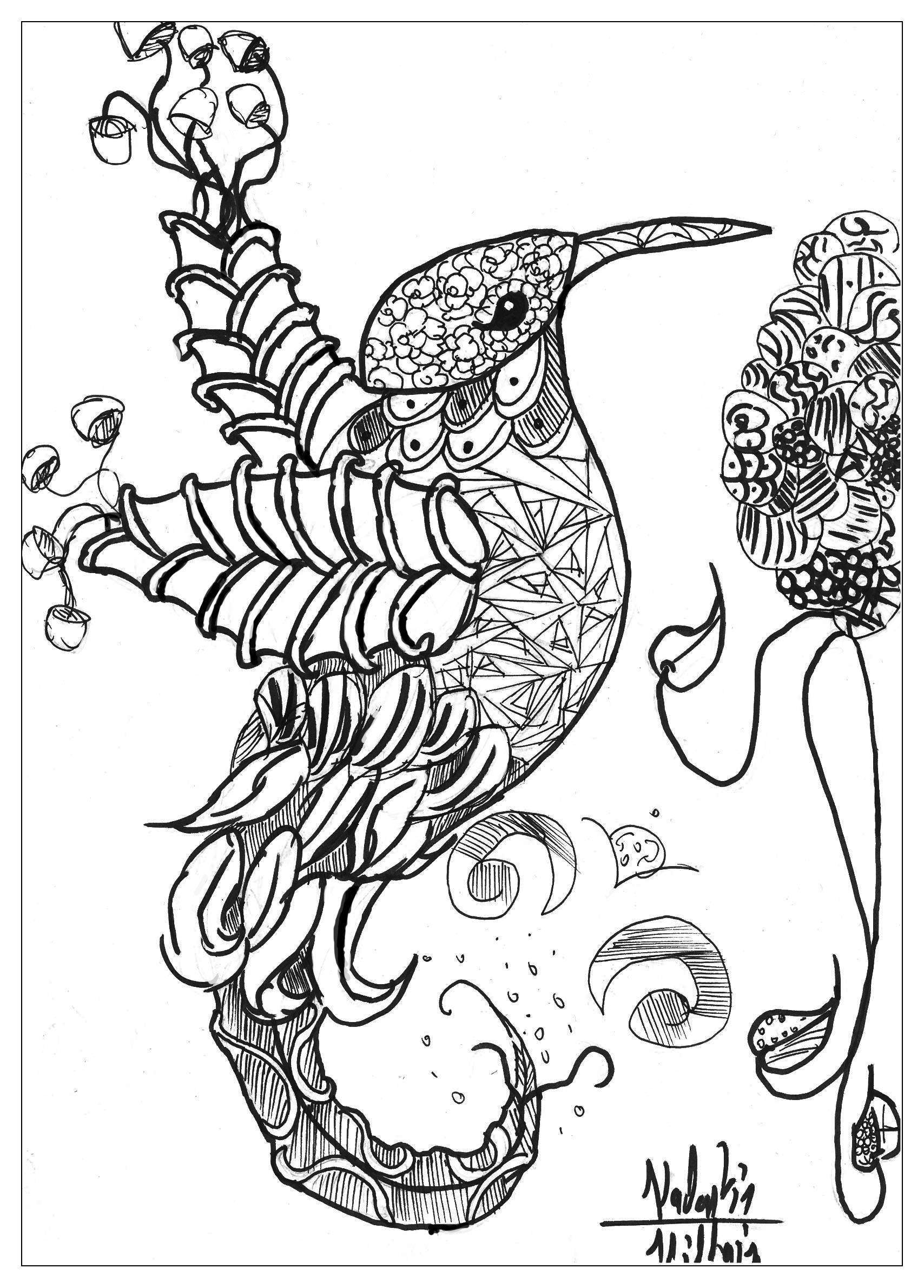 Animal - Coloring Pages for adults