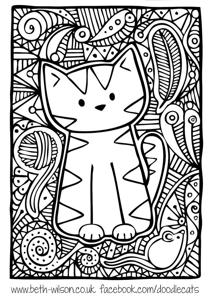 Doodleydoodlecat | Flickr - Photo Sharing! | kids- Coloring pages ...