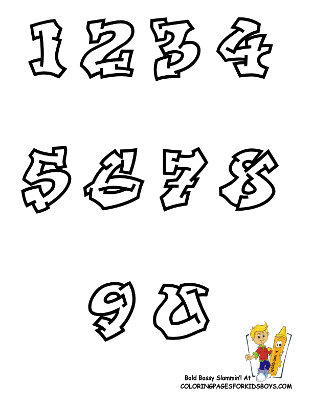 Graffiti ABC Coloring Pages | ABC | Free| Graffiti | Alphabet 