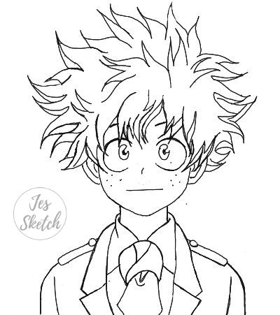 MHA Deku Manga Pages