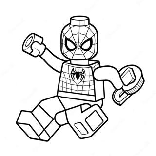 Spiderman Lego Ausmalbilder