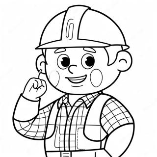 Bob The Builder Boyama Sayfası 15370-12110