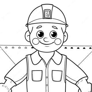 Bob The Builder Boyama Sayfası 15370-12111