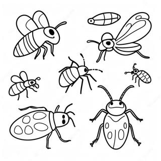 Bugs Coloring Pages