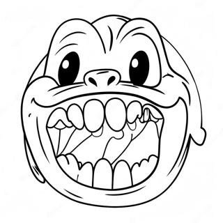 Big Mouth Coloring Pages