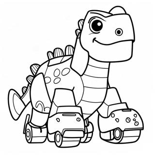 Dinotrux Ausmalbilder