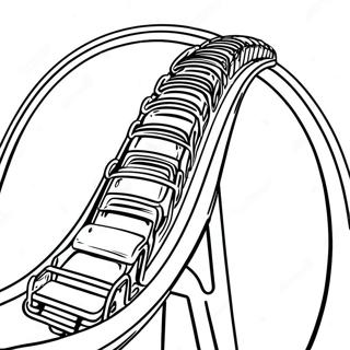 Achtbaan Kleurplaten