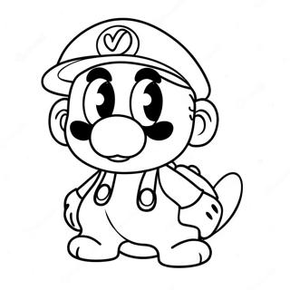 Cappy Mario Odyssey Värityssivut