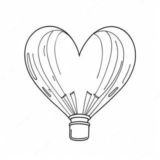 Herzballon Ausmalbilder