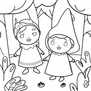 Ben Und Holly Im Magischen Wald Ausmalbild 26825-21236