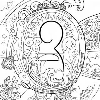 Number 9 Coloring Page 26874-21250