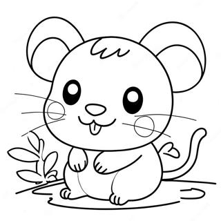 Hamtaro Ausmalbilder