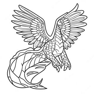 Página Para Colorir De Wings Of Fire Seawing 28754-22715