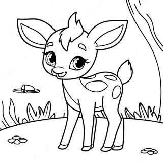 Bambi Kleurplaten