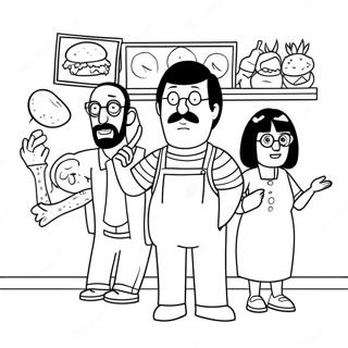 Kolorowanka Bob's Burgers 2990-2378