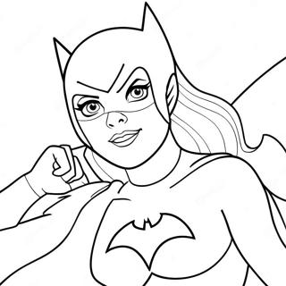 Batgirl Coloring Page 20962-16575