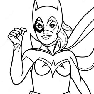 Batgirl Coloring Page 20962-16576