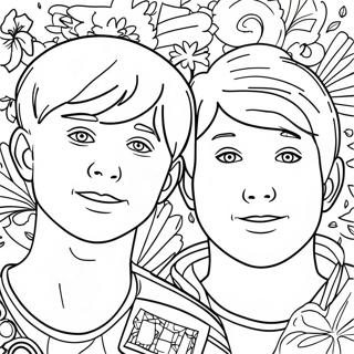 Sam Und Colby Ausmalbild 23432-18507