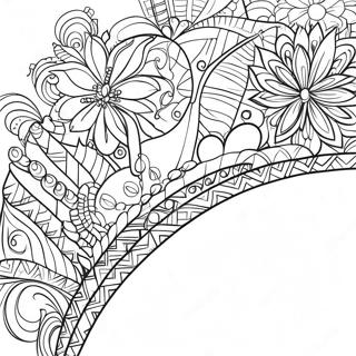 Colorful Bracelet Design Coloring Page 23962-18922