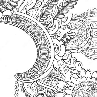 Colorful Bracelet Design Coloring Page 23962-18923