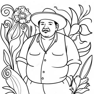 Diego Rivera Ausmalbilder