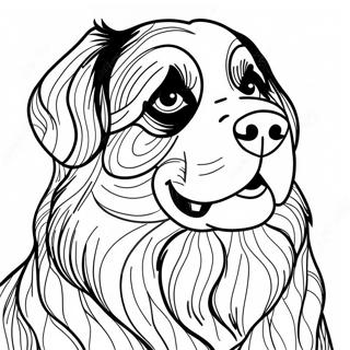 Bernese Mountain Dog Coloring Page 35153-27798