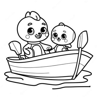 Skipper And Chelsea Playing Together Coloring Page 35354-27959