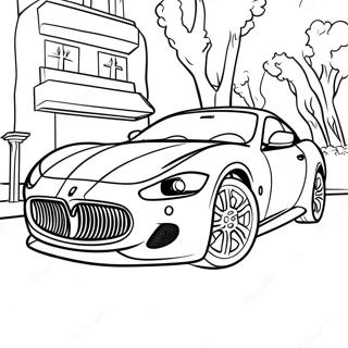 Maserati Pagine Da Colorare