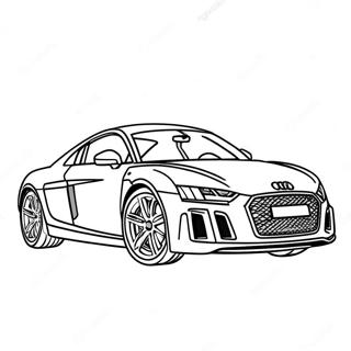 Audi Sportsvogn Farvelægningsside 36134-28581