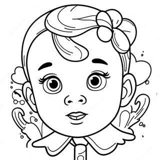 Cry Baby Coloring Page 3630-2895