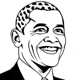 Barack Obama Kleurplaten