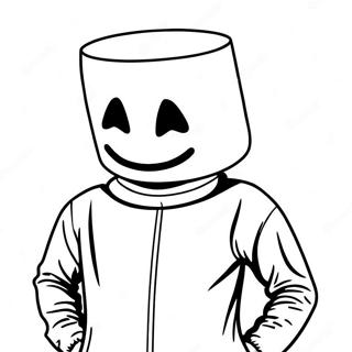 Marshmello Pagine Da Colorare