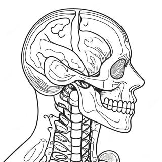 Anatomie En Fysiologie Kleurplaat 37093-29334