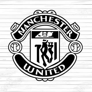 Manchester United Logo Farvelægningsside 37373-29556