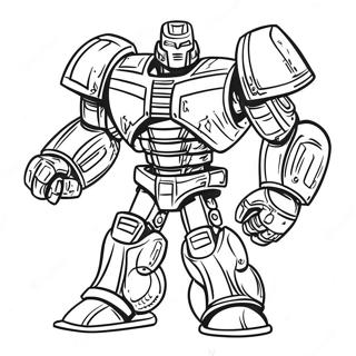 Real Steel Coloring Pages