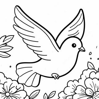 Dove Coloring Pages