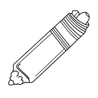 Cute School Supplies Coloring Pages