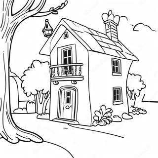 Village Coloring Pages