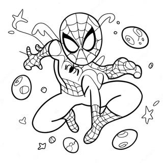 Spiderman Easter Coloring Pages