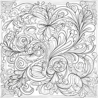 Calligraphy Practice Coloring Pages