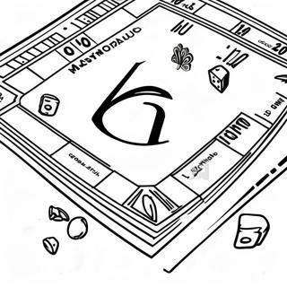 Monopoly Coloring Pages