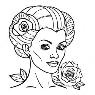 Bride Of Frankenstein Coloring Pages