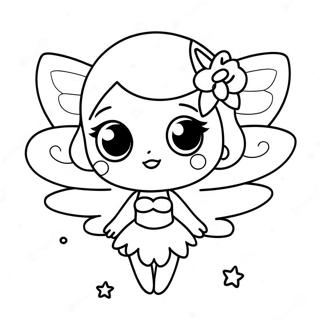 Anime Fairy Coloring Pages